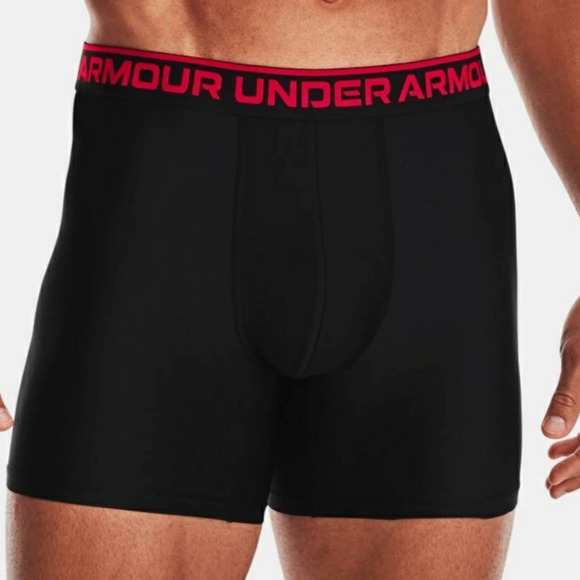 Under Armour 2-Pack Boxerjock Boxer Briefs Blk/Gry - NWT - Picture 1 of 7